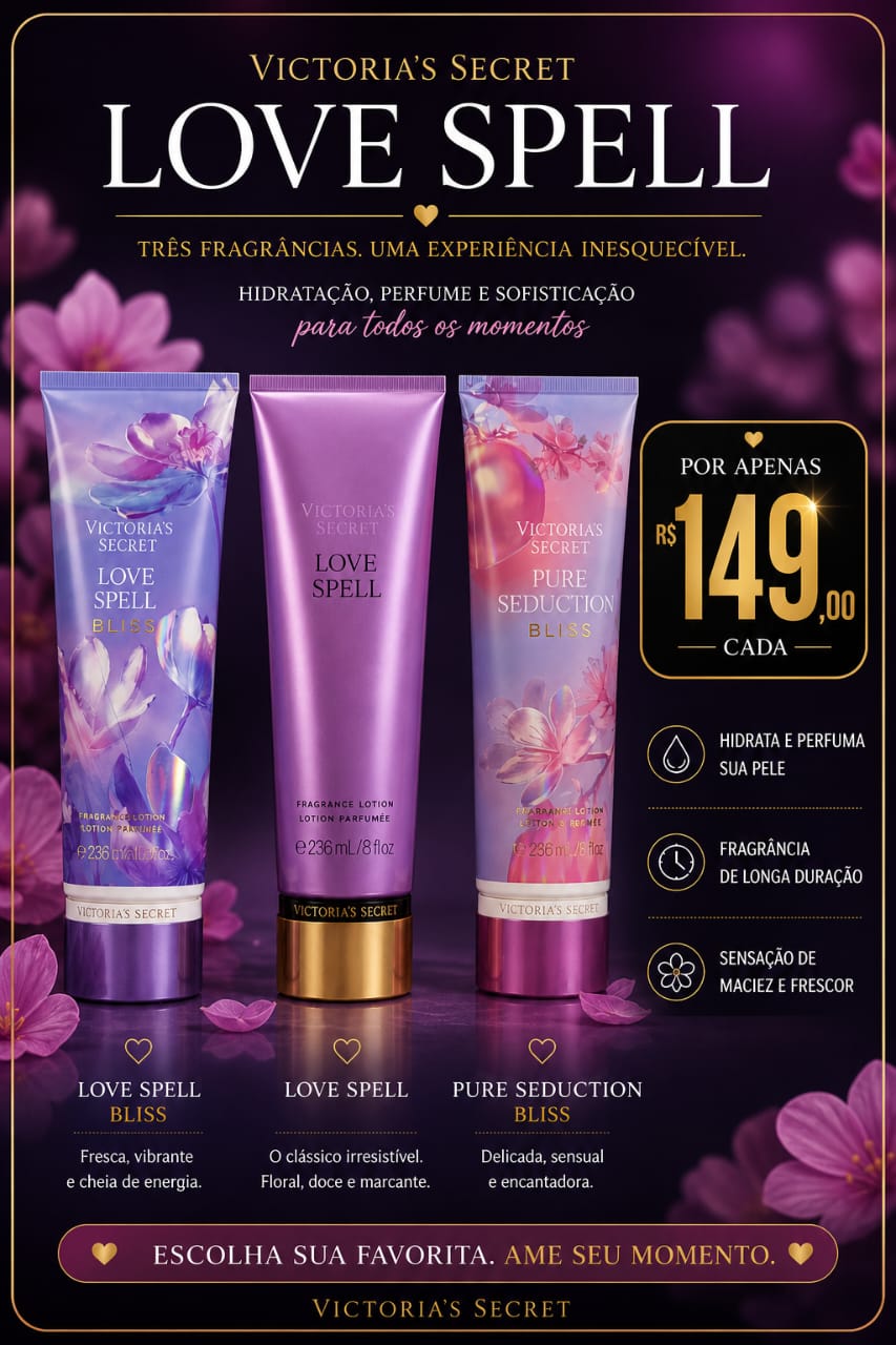 Love Spell Bliss e Pure Seduction Bliss